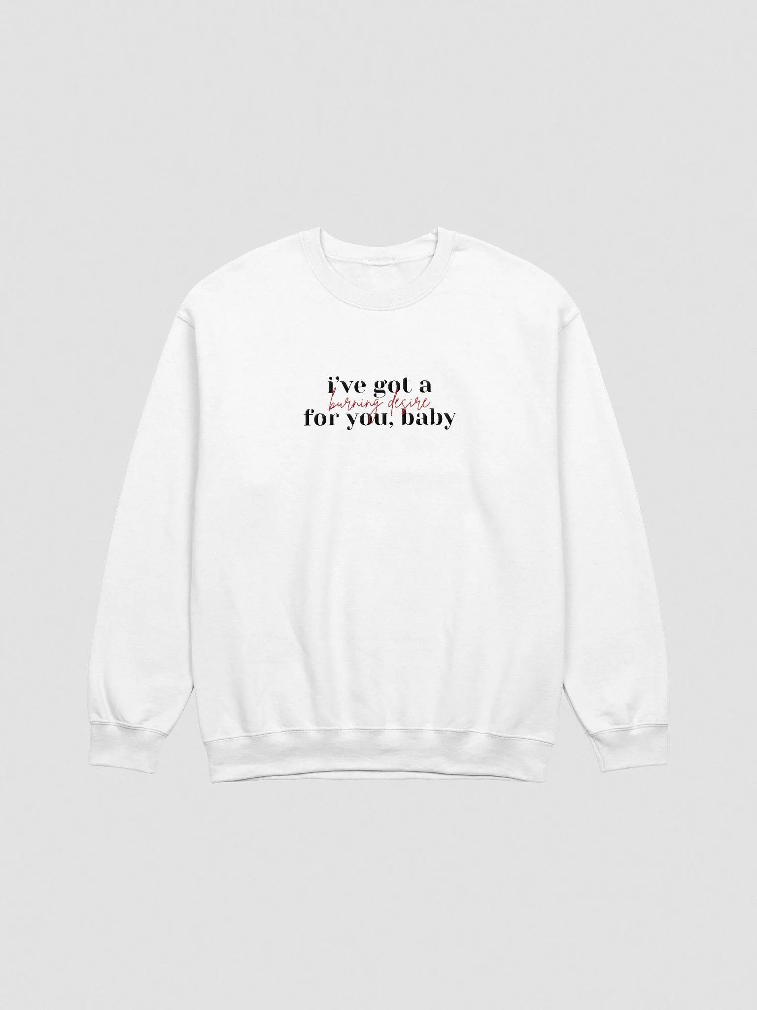 Burning Desire Embroidered Sweatshirt product image (4)