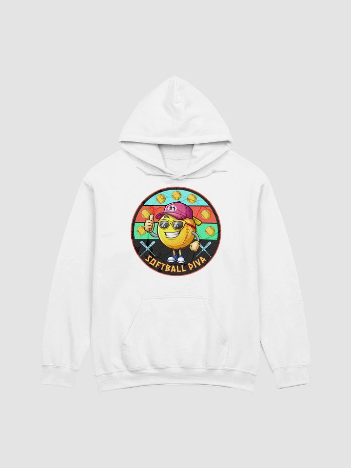 Softball Diva Thumbs-Up Hoodie product image (31)