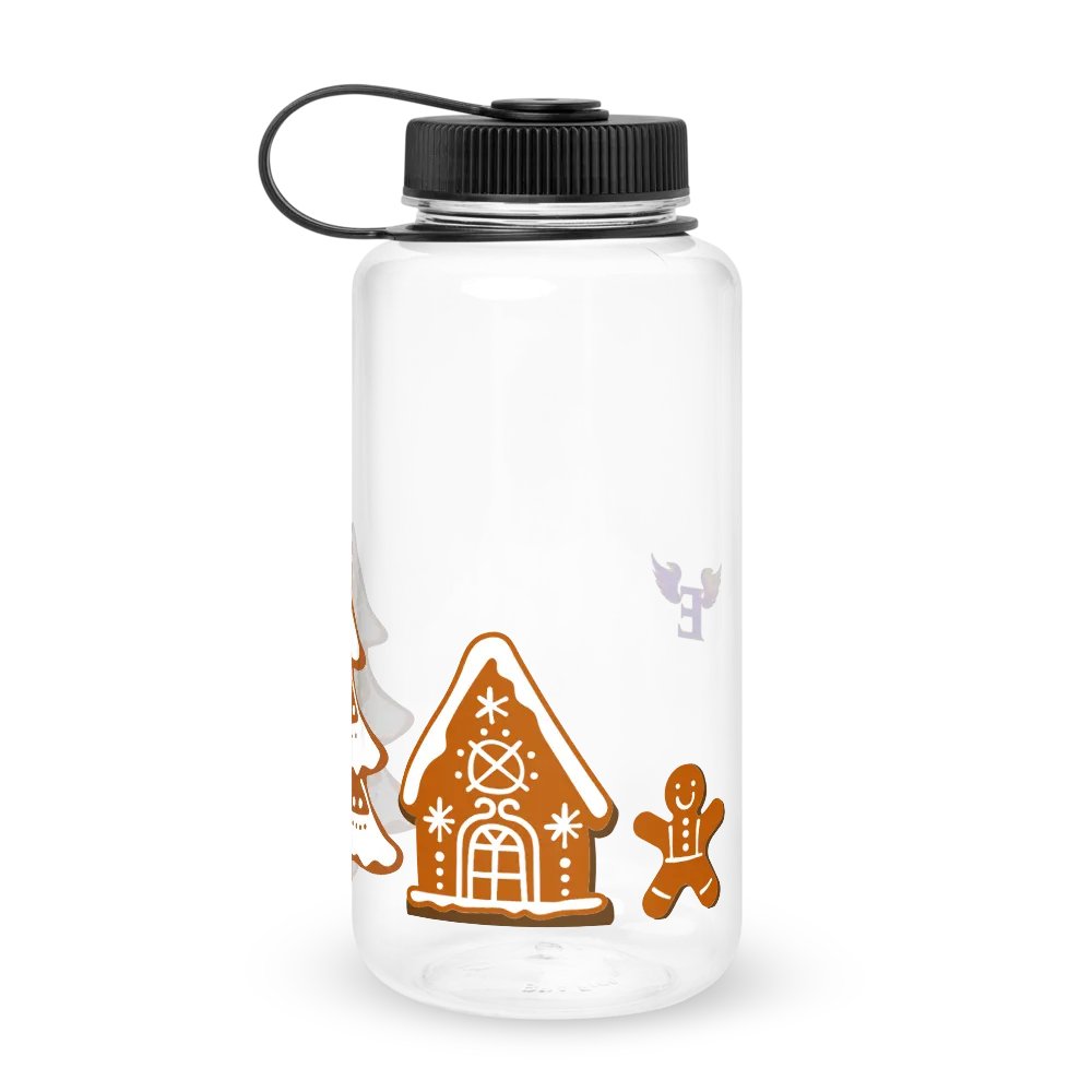 Gingerbread Delight: Wide Mouth Water Bottle product image (10)