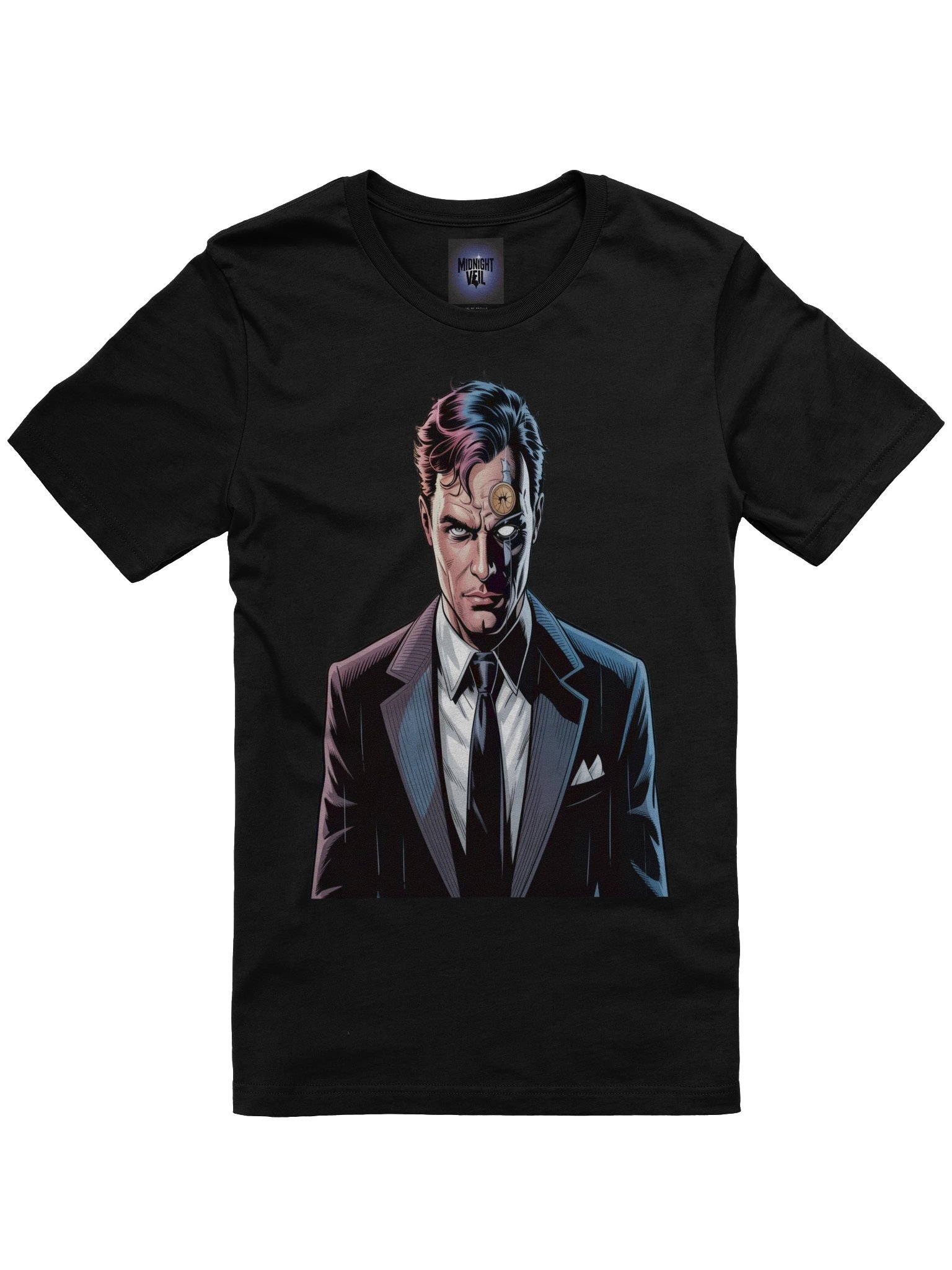 Two-Face Fractured Facade Supersoft T-Shirt product image (3)