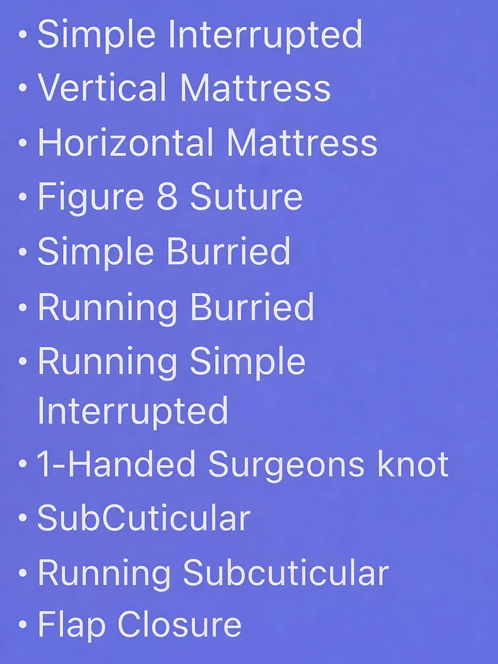 3 Hour Online Suture Workshop product image (1)