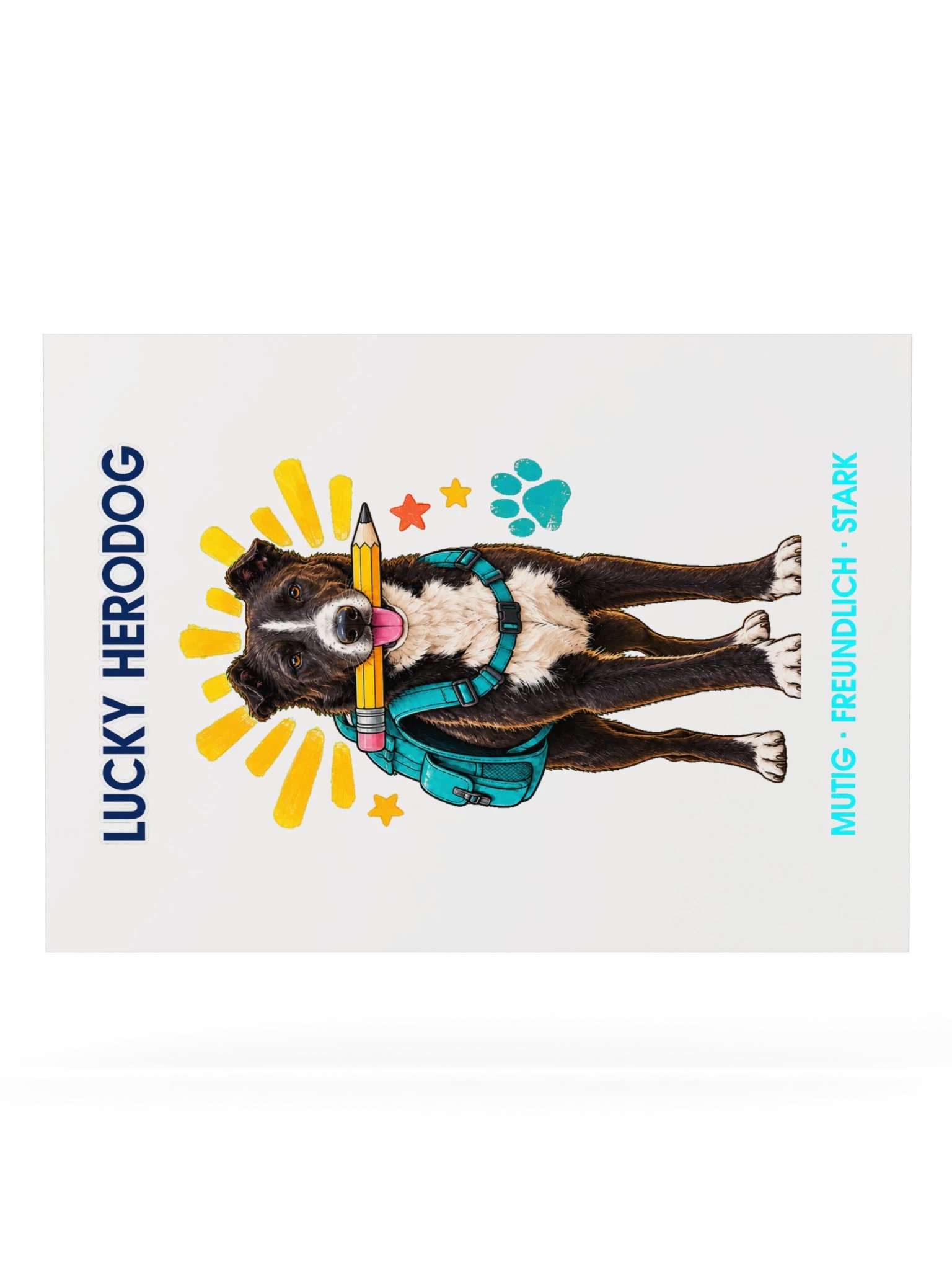 DogKids Schulanfänger Poster – Lucky HeroDog product image (78)