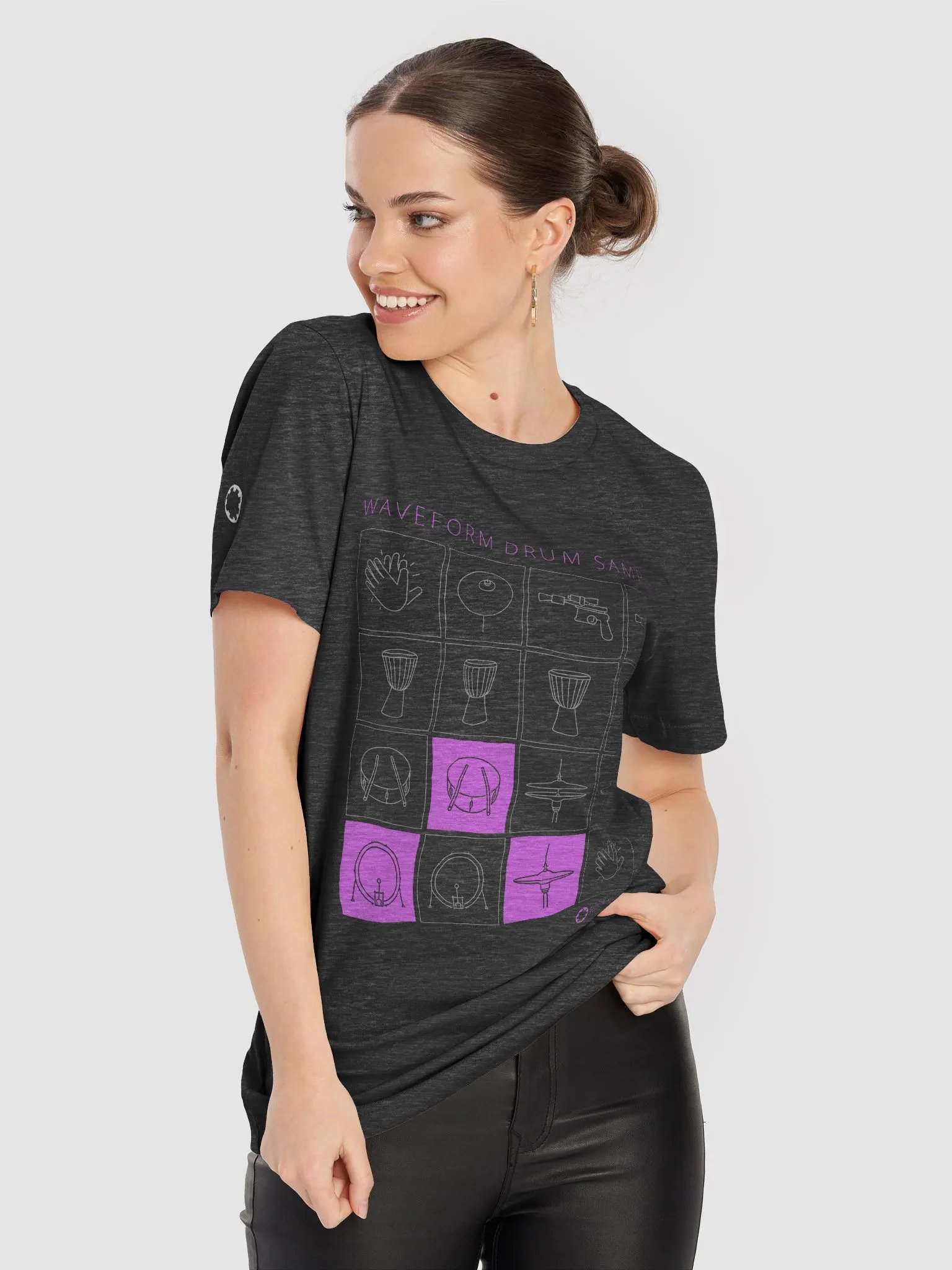 Drum Sampler Supersoft T-shirt product image (2)
