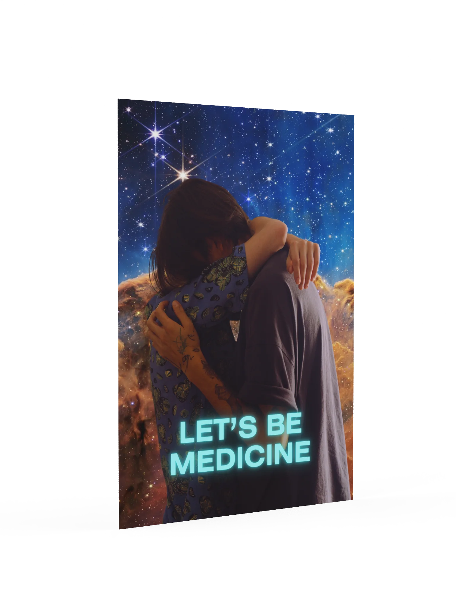 Let's be medicine (Contemplative Poster) product image (2)