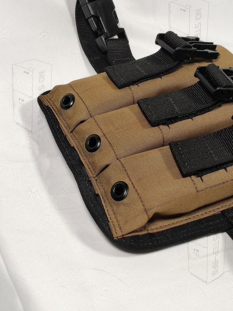 'Ready to ship' Gen-1 Drop leg MP5 Pouch, Coyote/black product image (6)