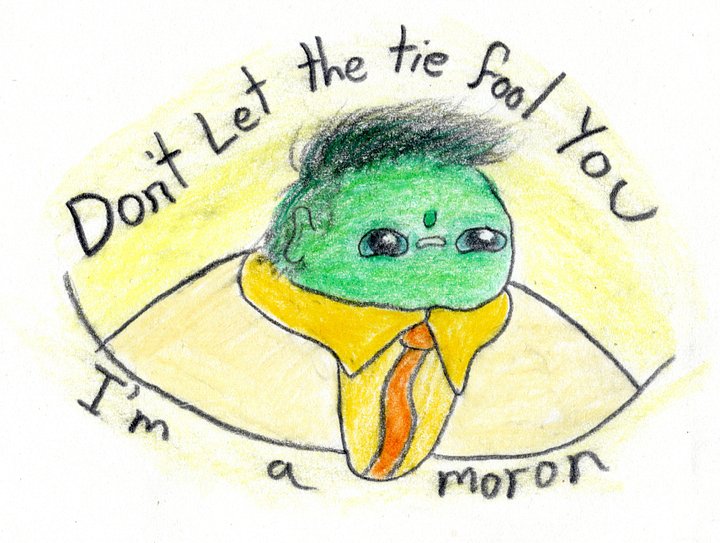 A6 Print! Don't let The Tie Fool You product image (1)