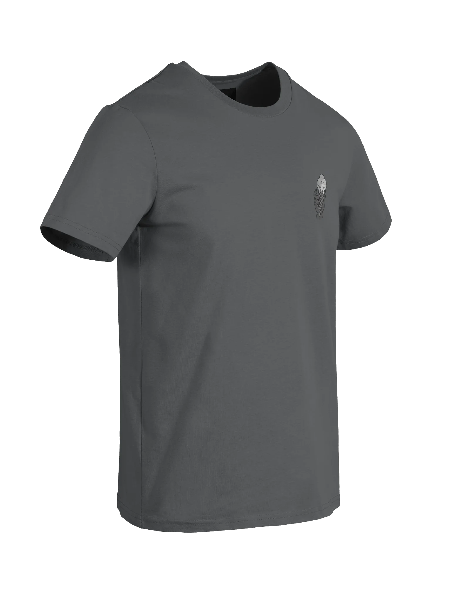 FOMOgator Ice Cream Shirt - Greyscale product image (8)