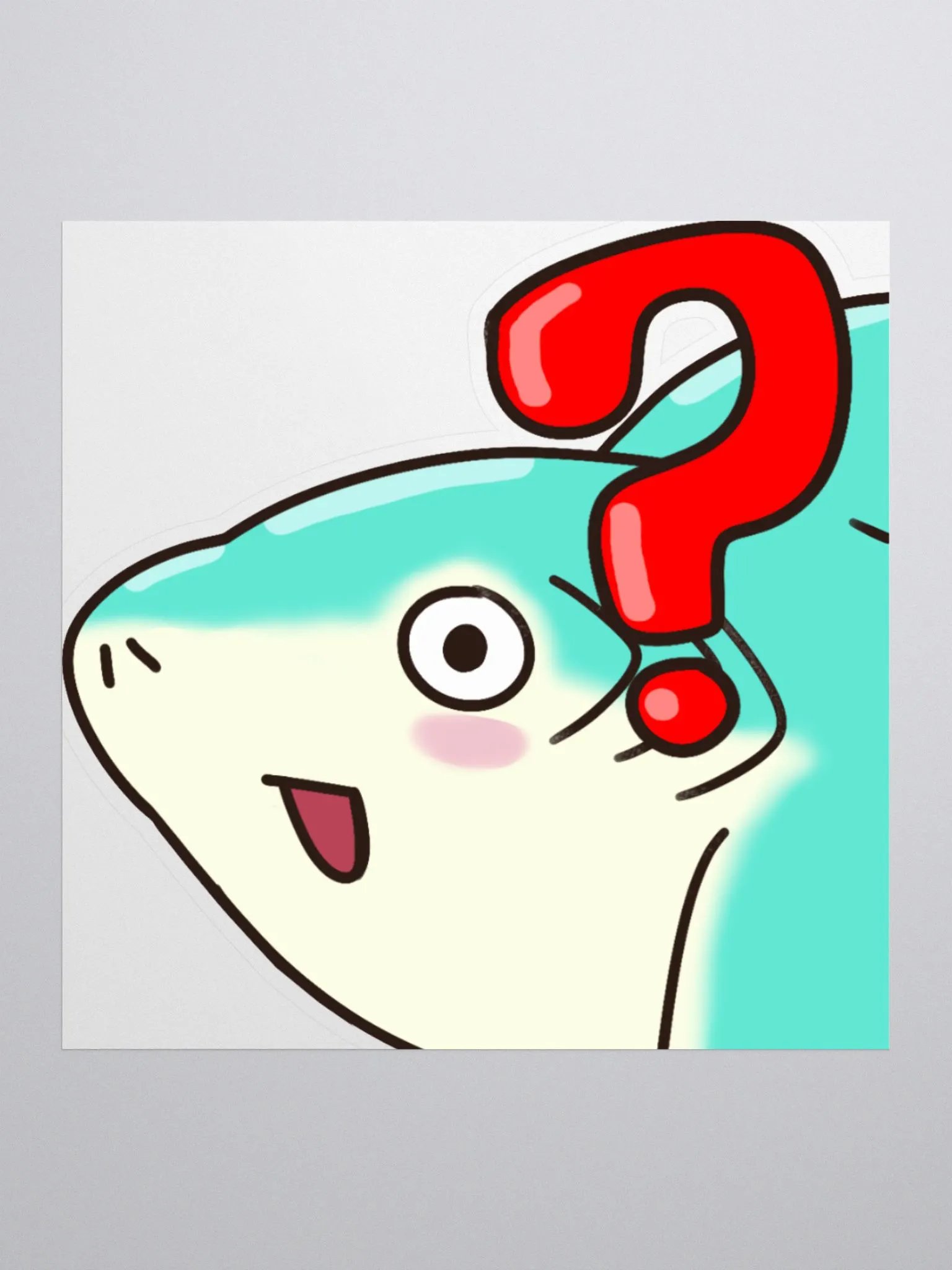 Shark Huh Sticker product image (2)