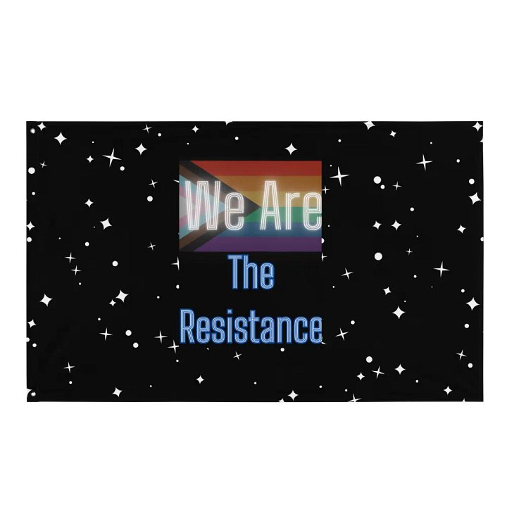 Resistors, We Are The Resistance, Flag product image (1)