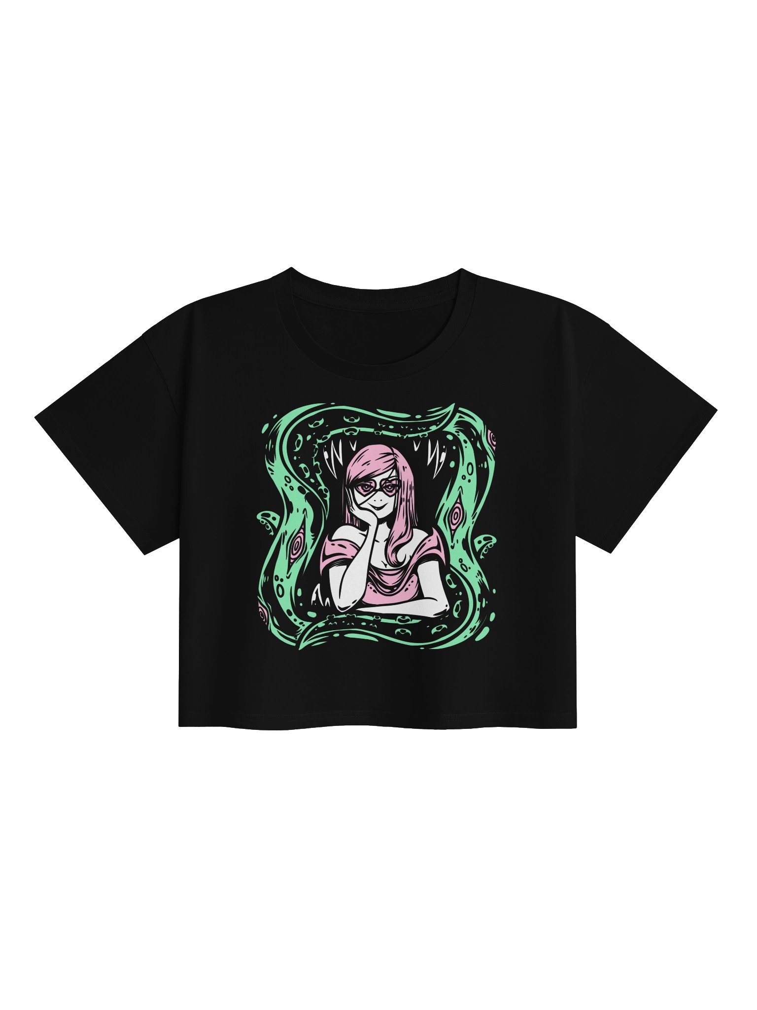 Eldritch Mouth || Premium Crop Top product image (1)