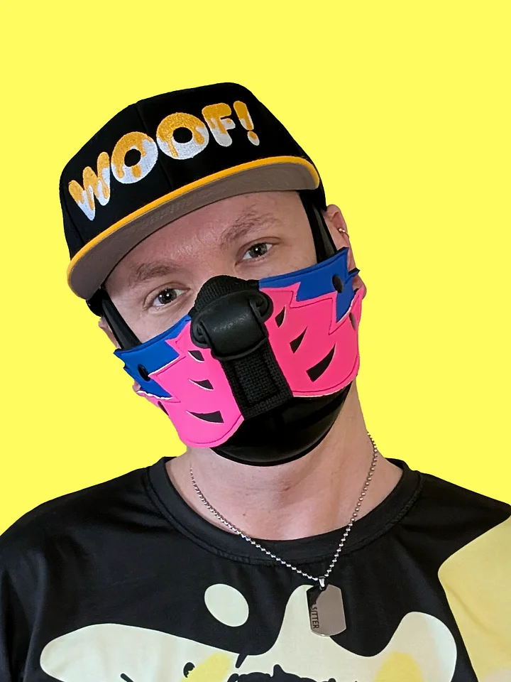 Speak Hat - WOOF! - Orange Drip product image (2)