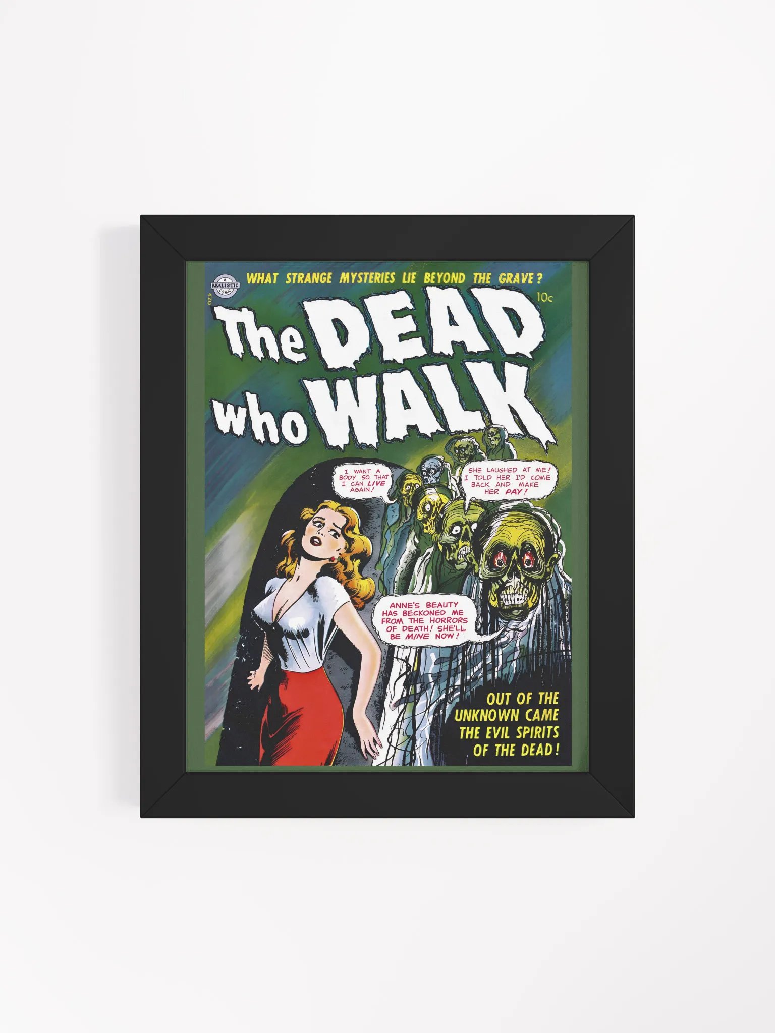 Dead Who Walk comic art Poster product image (55)