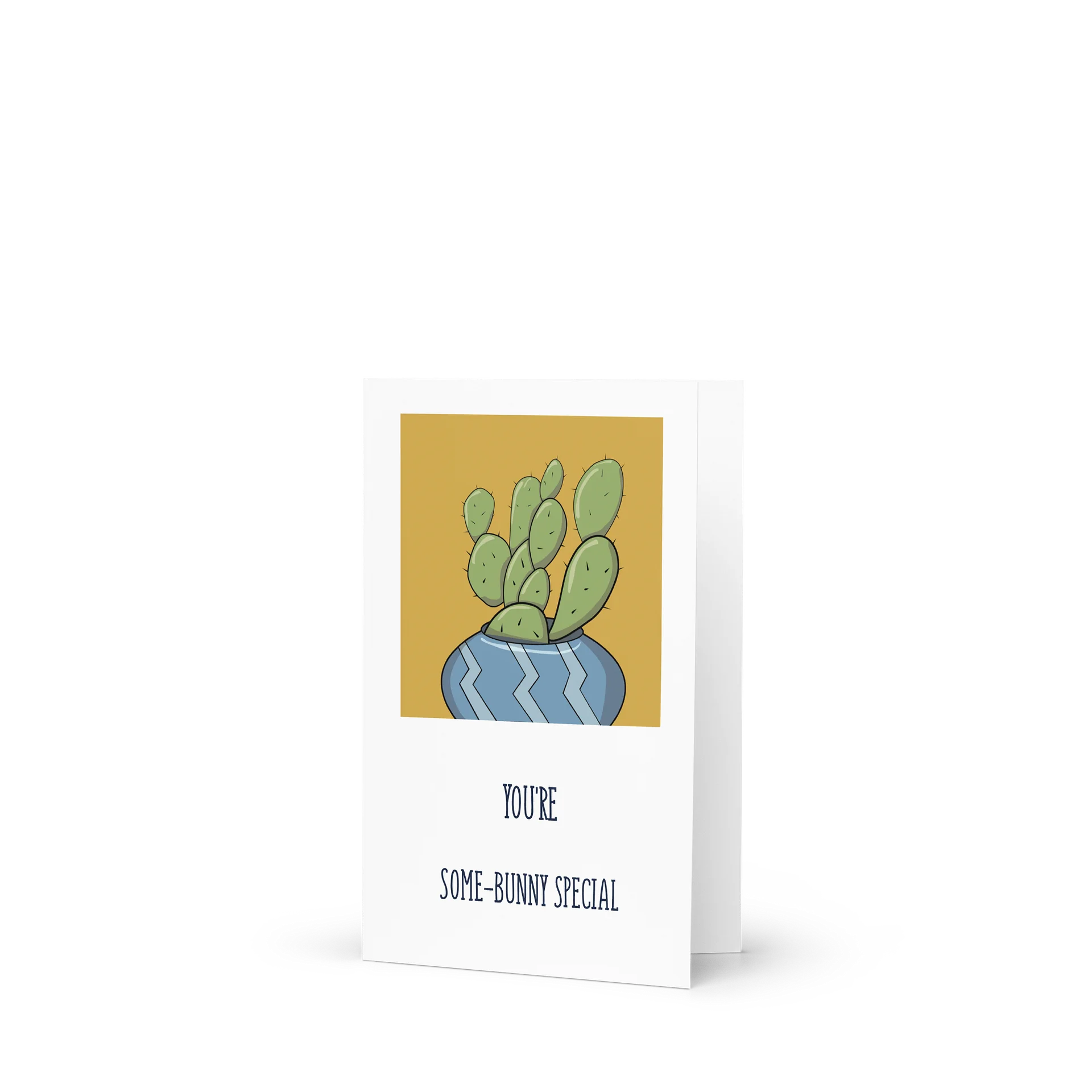 Bunny Cactus - "You're Some-Bunny Speical" Greeting Card product image (2)