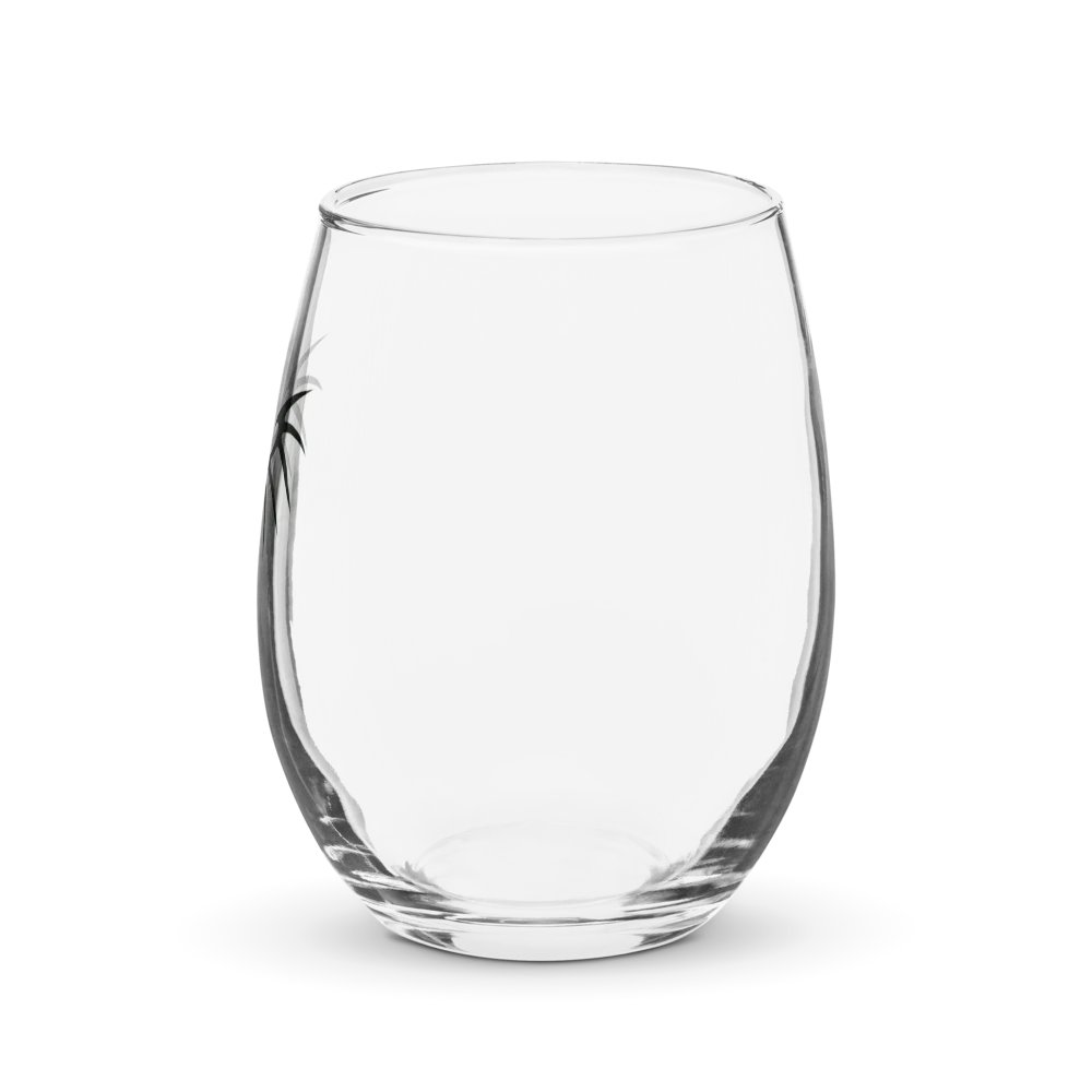 RafaZafar Logo Stemless Wineglass (green) product image (3)