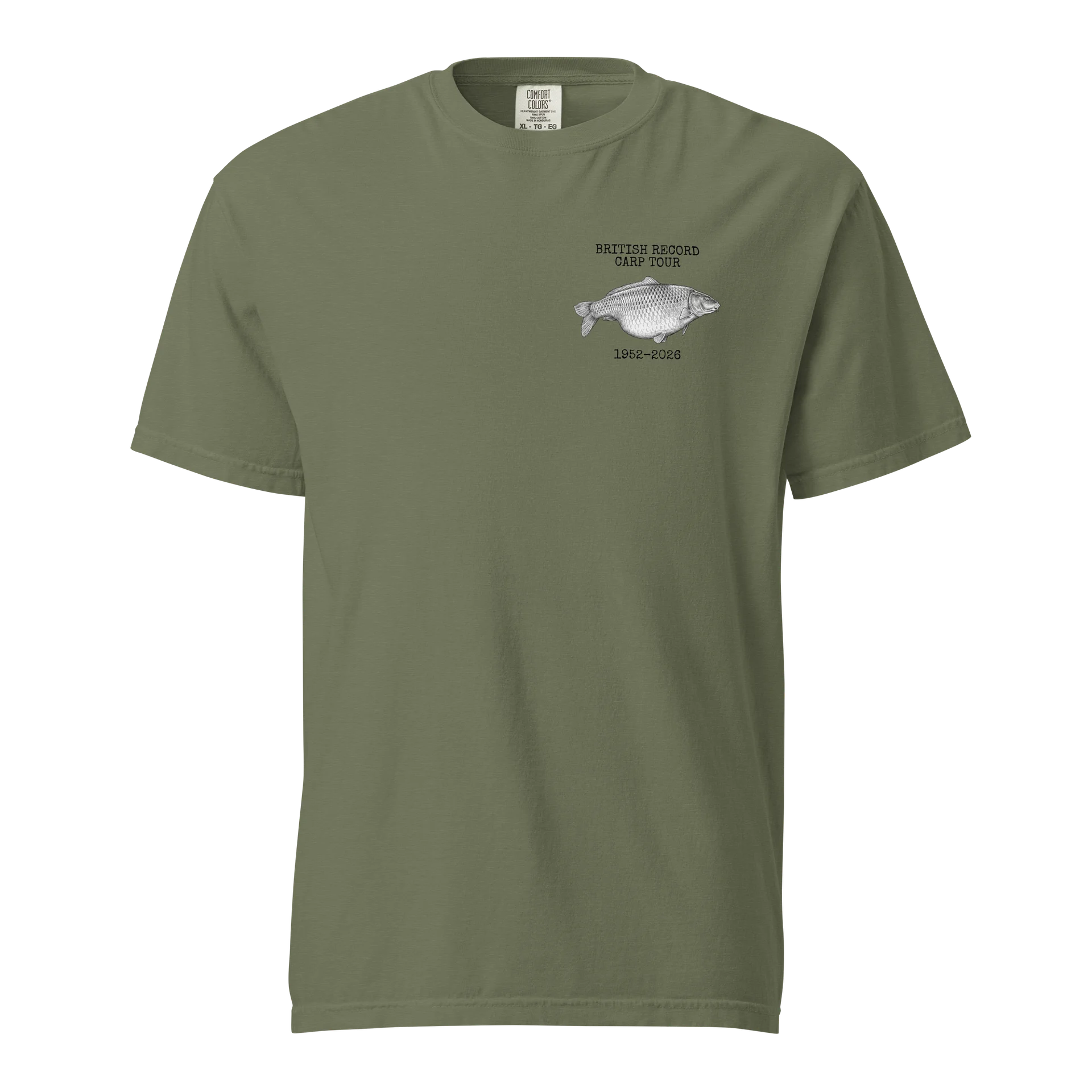 British Record Carp Tour 1952–2026 T-Shirt product image (3)