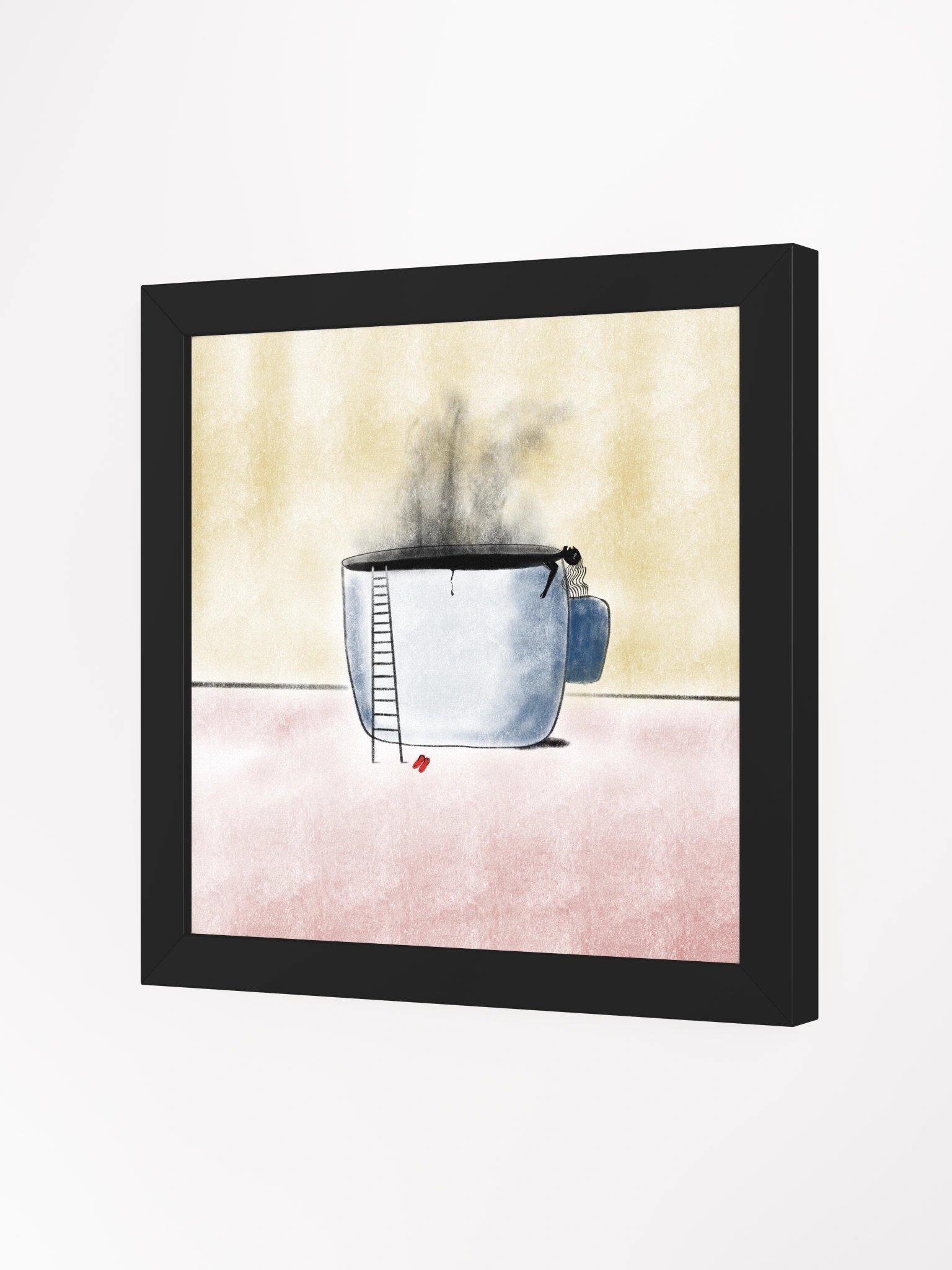 Coffee Bath (Framed Print) product image (3)