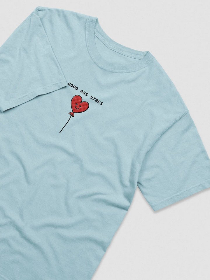 Good Vibes Embroidered T-Shirt product image (2)
