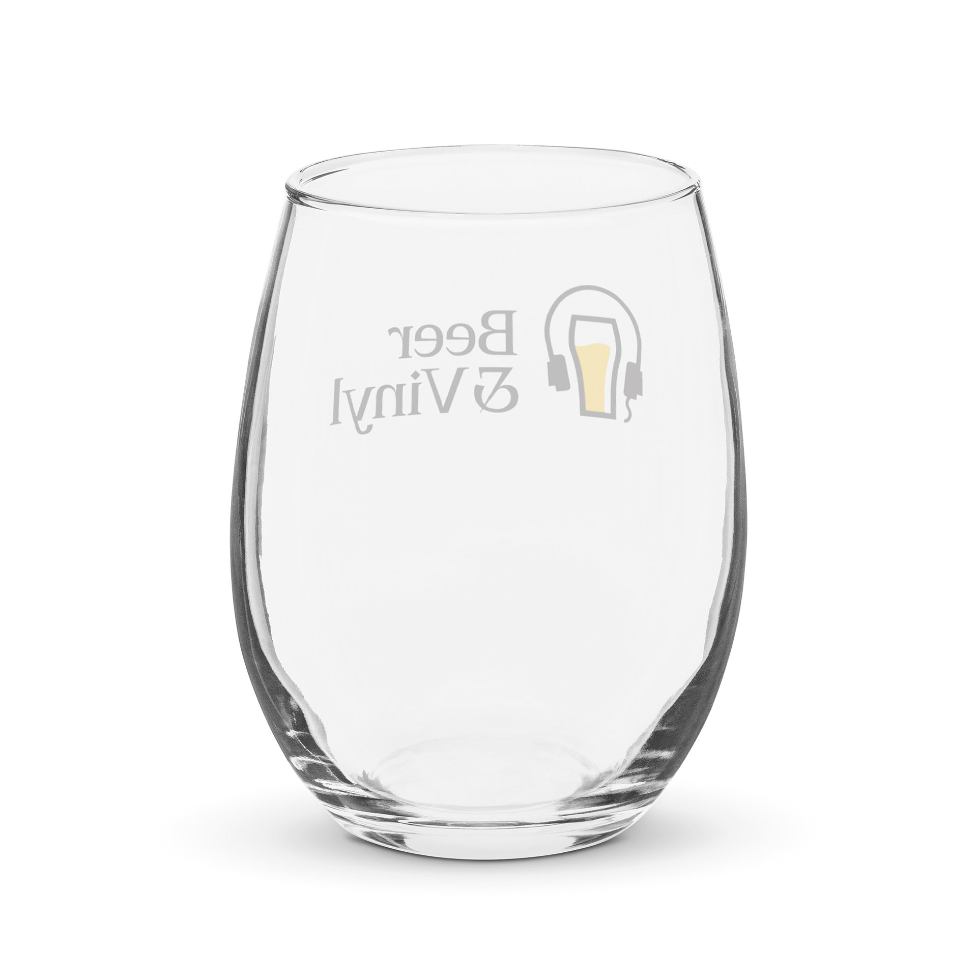 Beer & Vinyl Wine Glass product image (2)