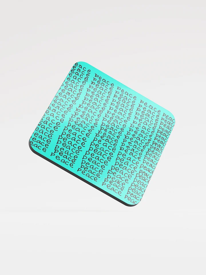 Peace 2 Coaster (Teal) product image (1)