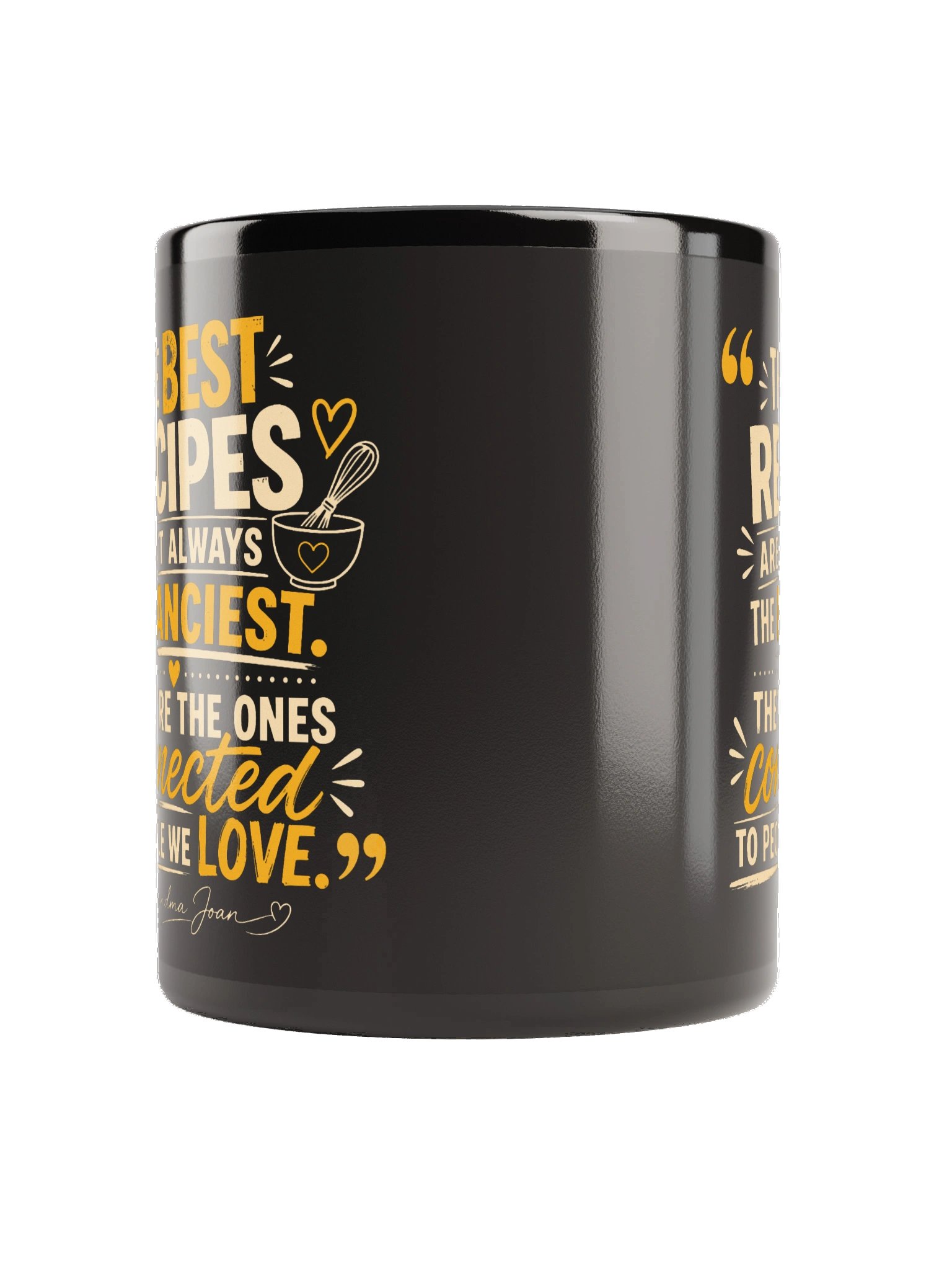 The Best Recipes Arent Always the Fanciest! Black Mug product image (7)
