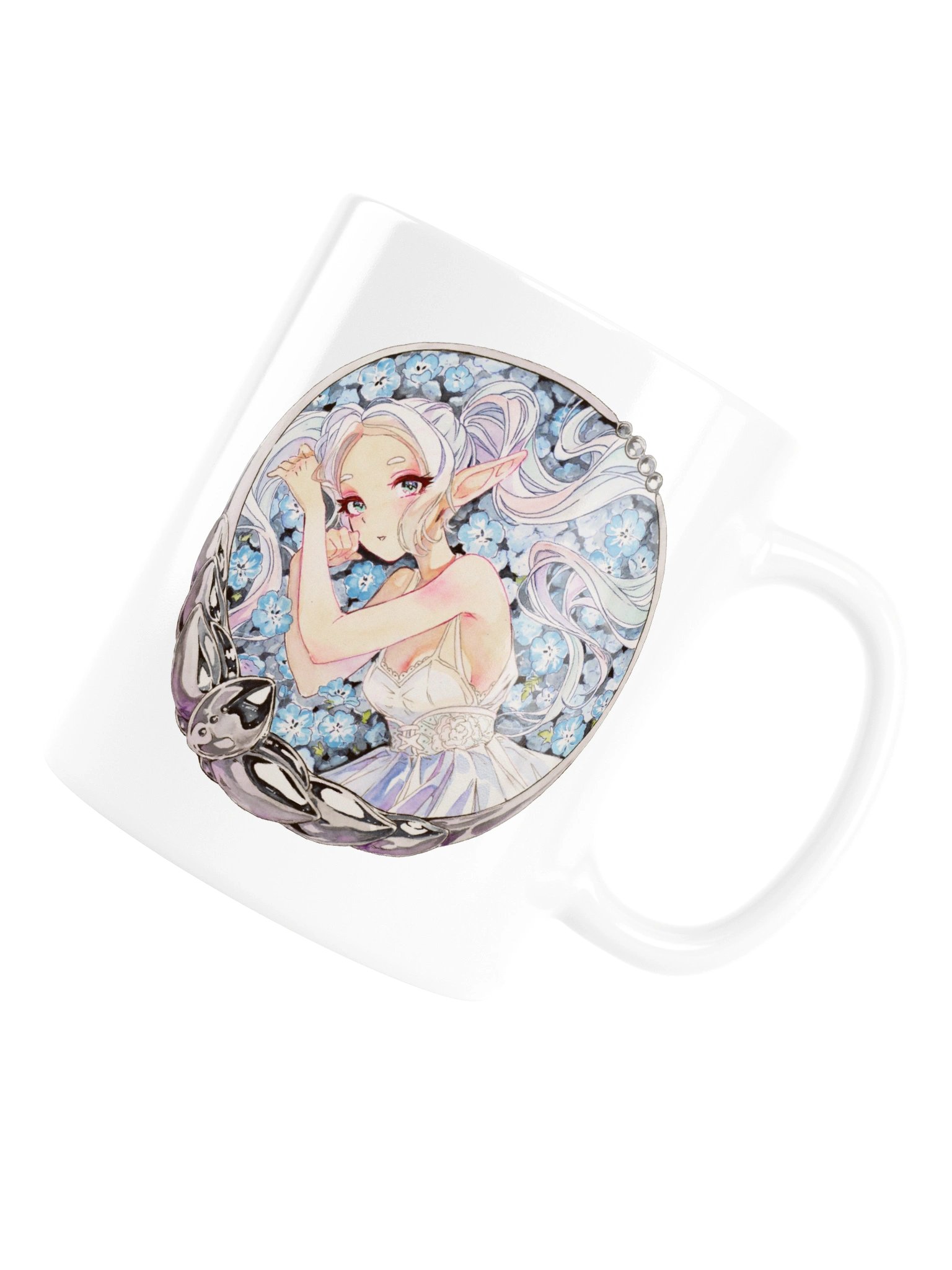 Sweet Dreaming White Glossy Mug product image (6)