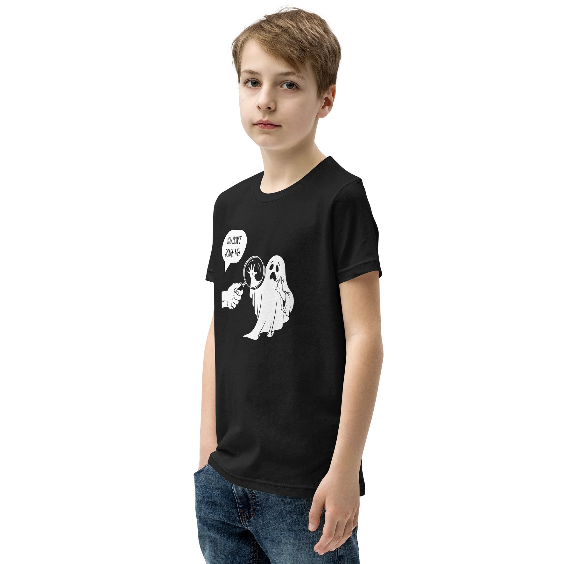 Ghostly Detective Youth T-Shirt product image (7)