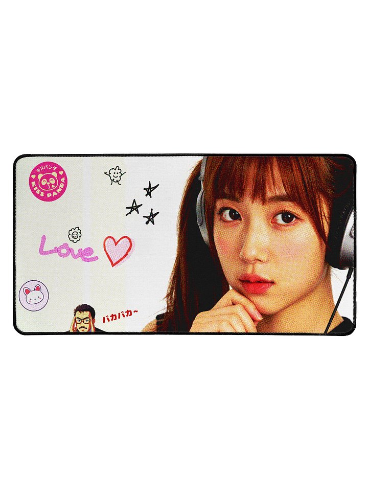 Desk Mat - Y2K Headphone Girl Collage product image (1)