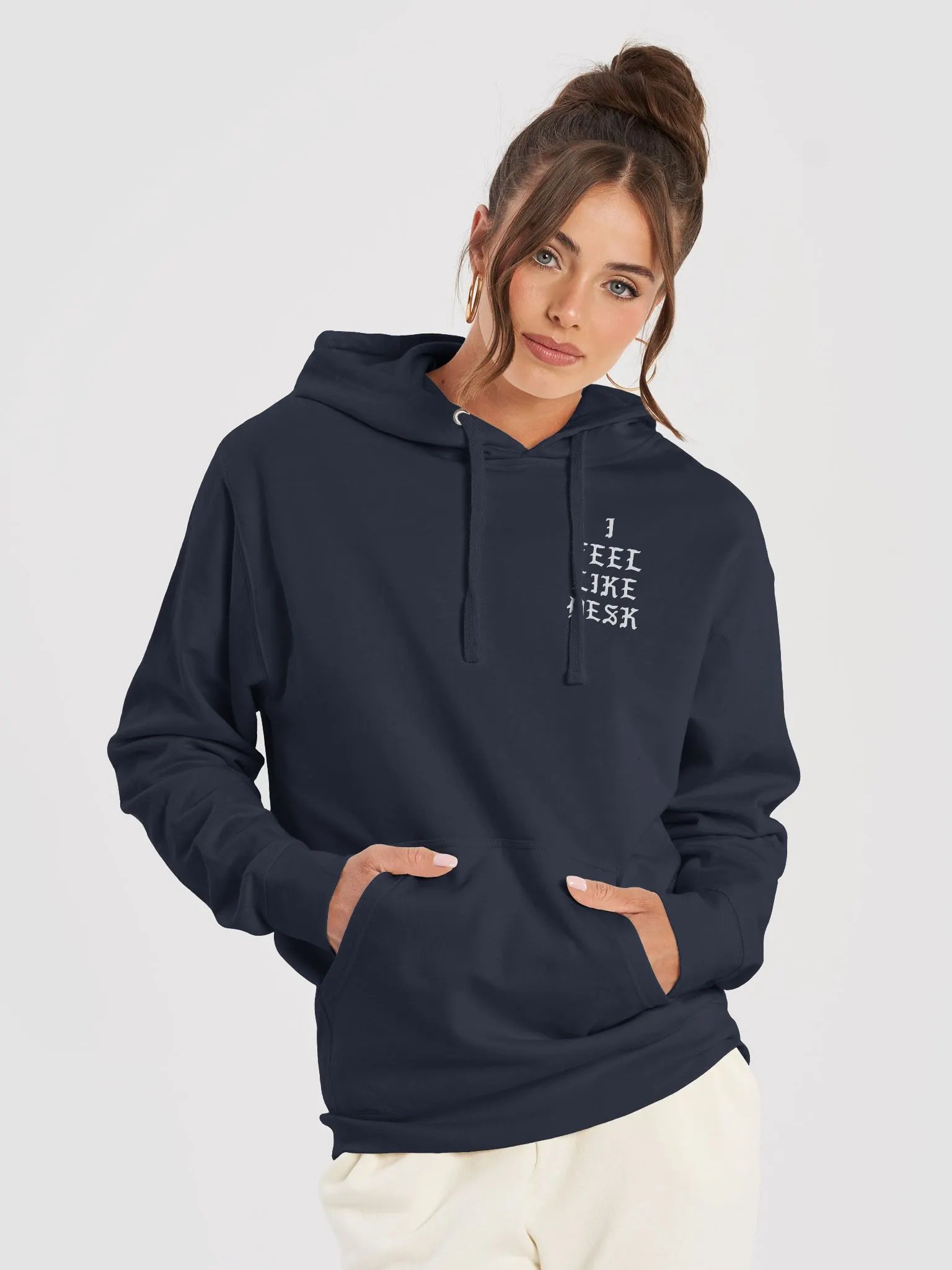 I FEEL LIKE DESK HOODIE product image (19)