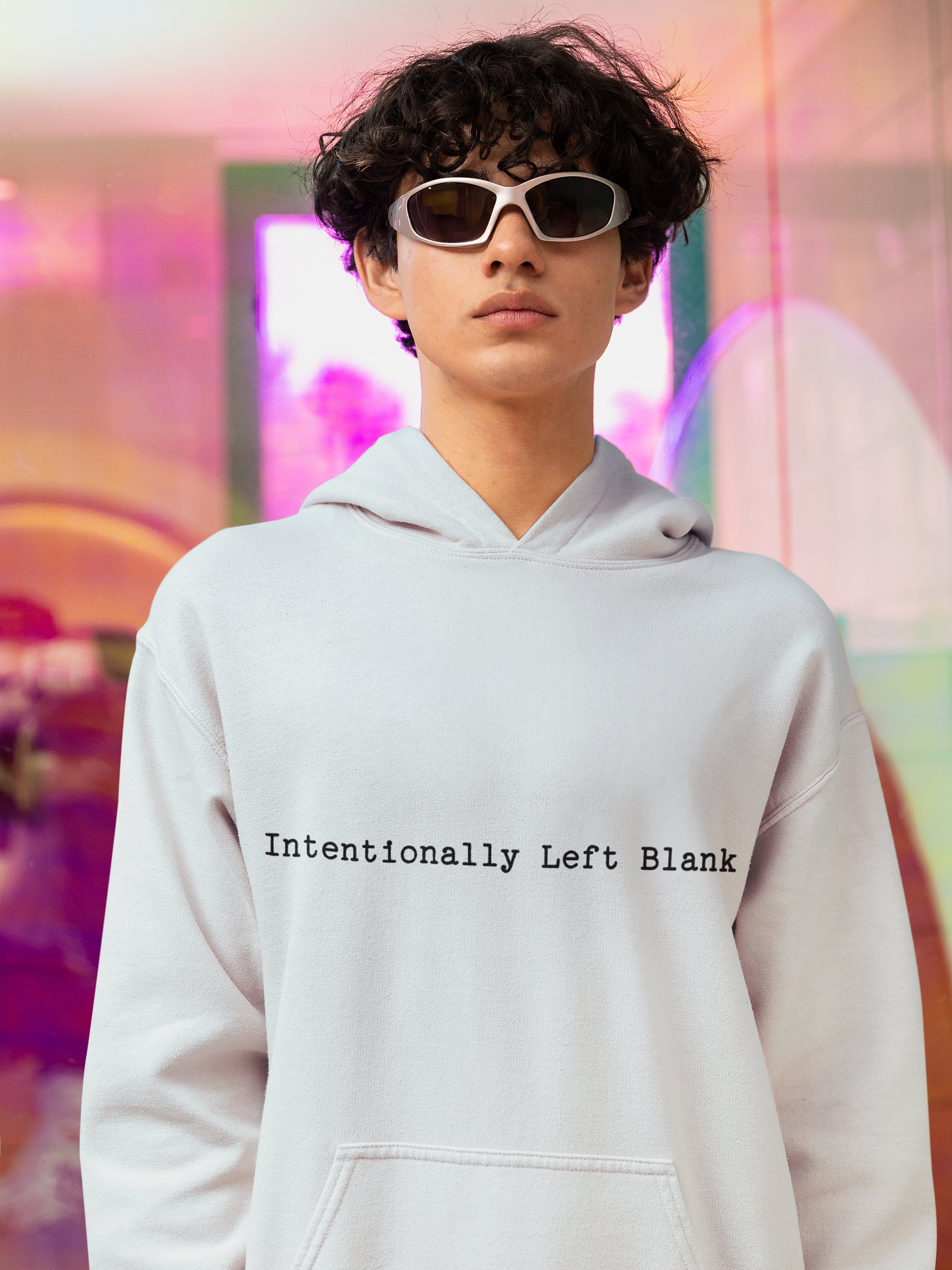 Intentionally Left Blank Printed Classic Pullover Hoodie product image (1)