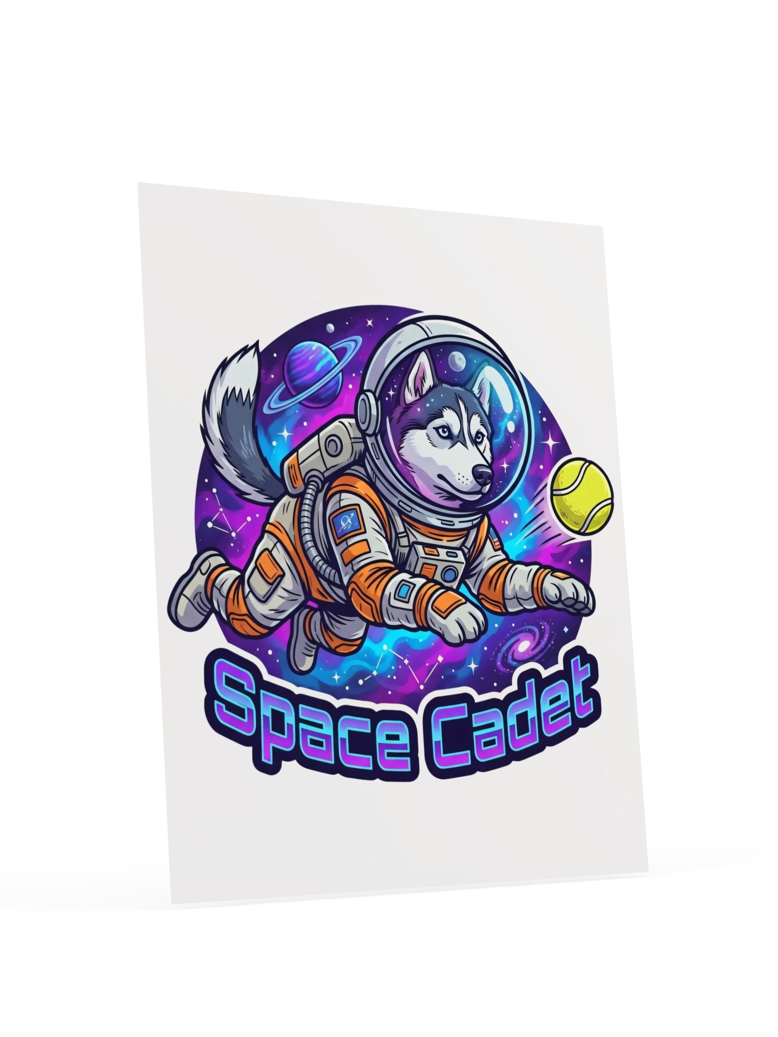 Space Cadet Husky Poster product image (18)