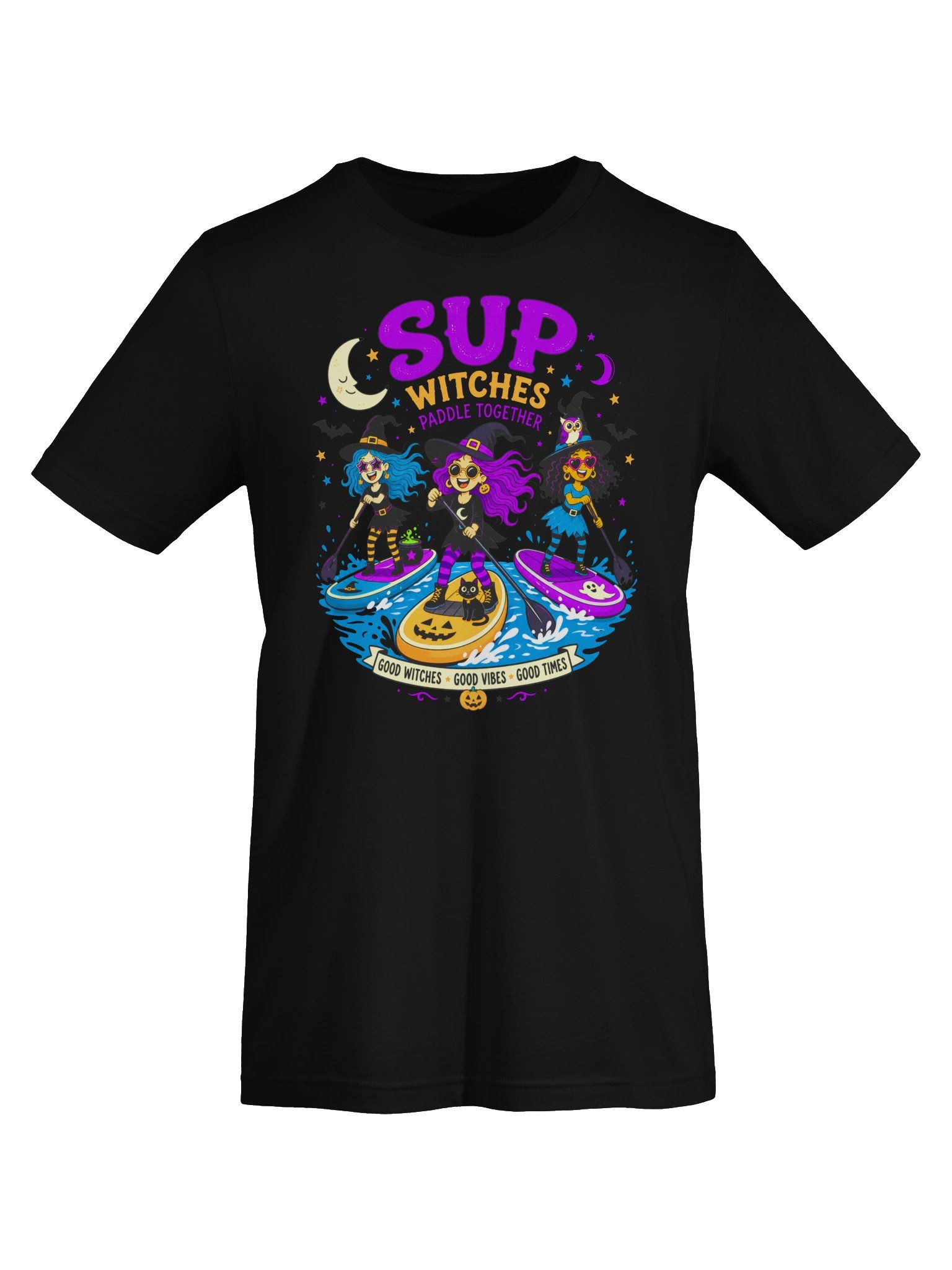 SUP Witches Paddle Together Tee product image (2)