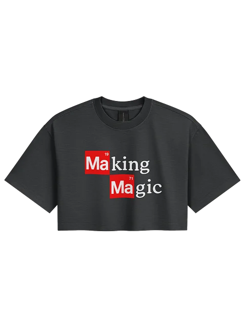 Making Magic Crop Tee – Chemistry-Inspired