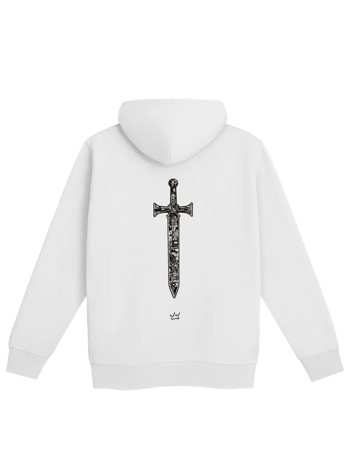 ONE KING Crusader Oakeshott Premium Street Hoodie black print product image (1)