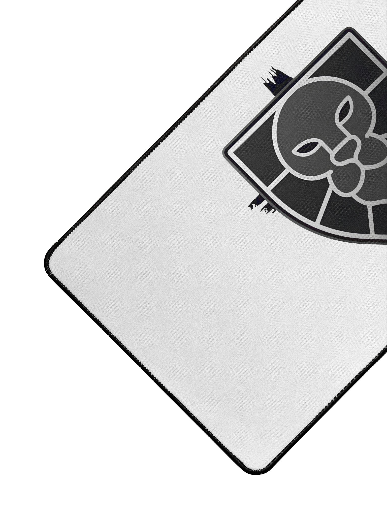 Lion Shield Large Desk Mat (White) product image (3)