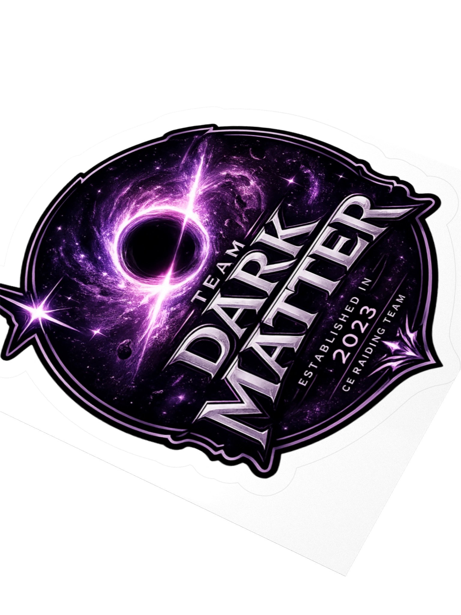 Dark Matter Team Sticker product image (3)