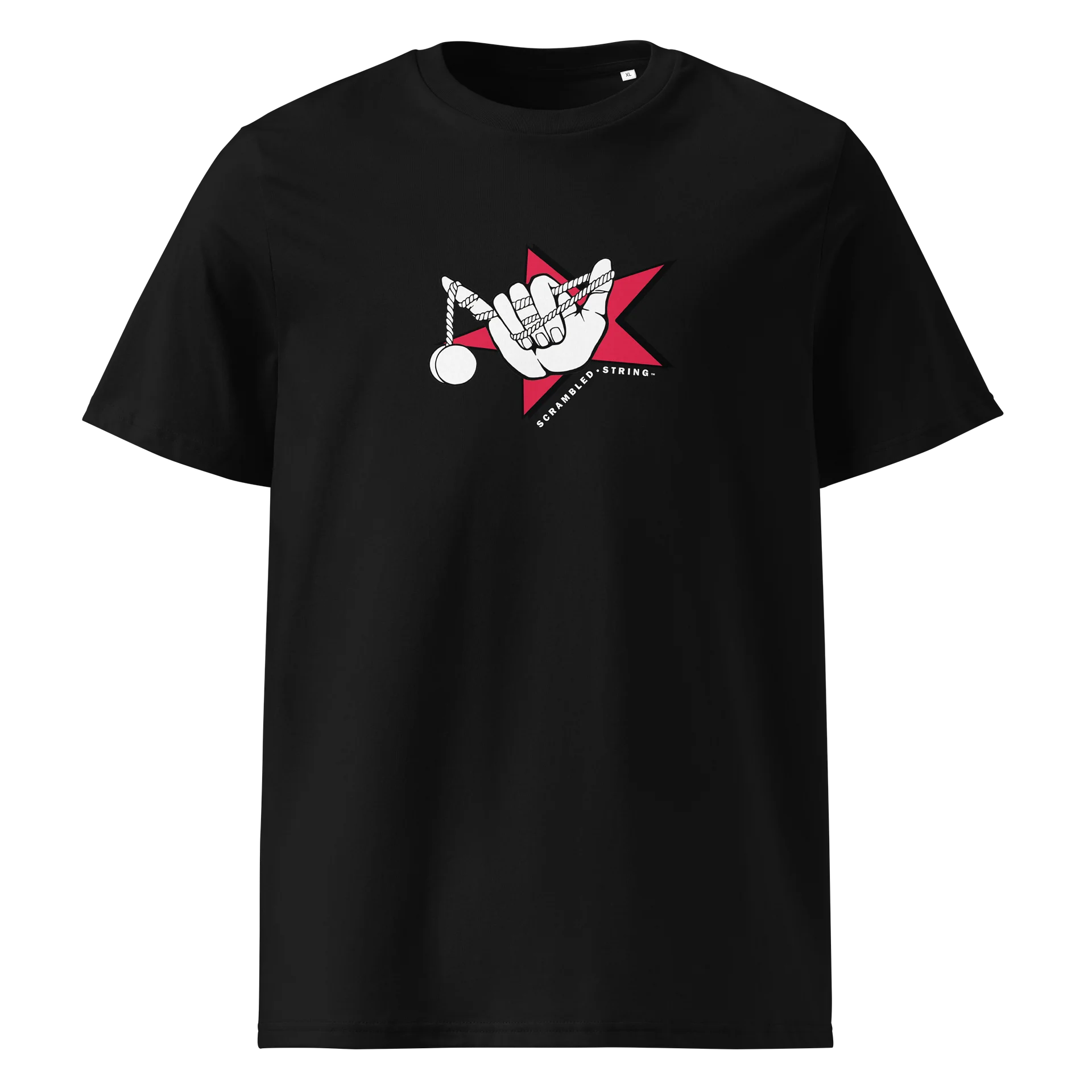 Scrambled String Black Star Tee product image (1)