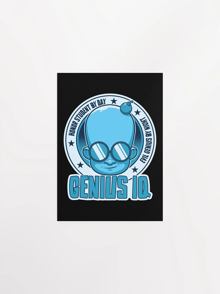 Funny Gamer Poster – Genius by Day, Evil Genius by Night product image (9)