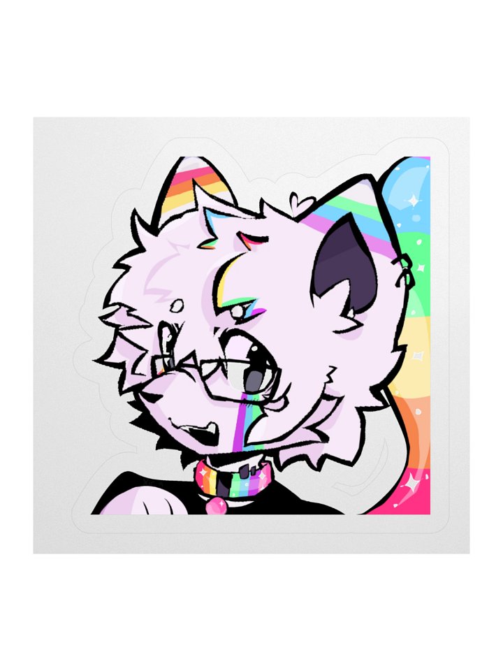 GLITTER CHECK sticker product image (1)
