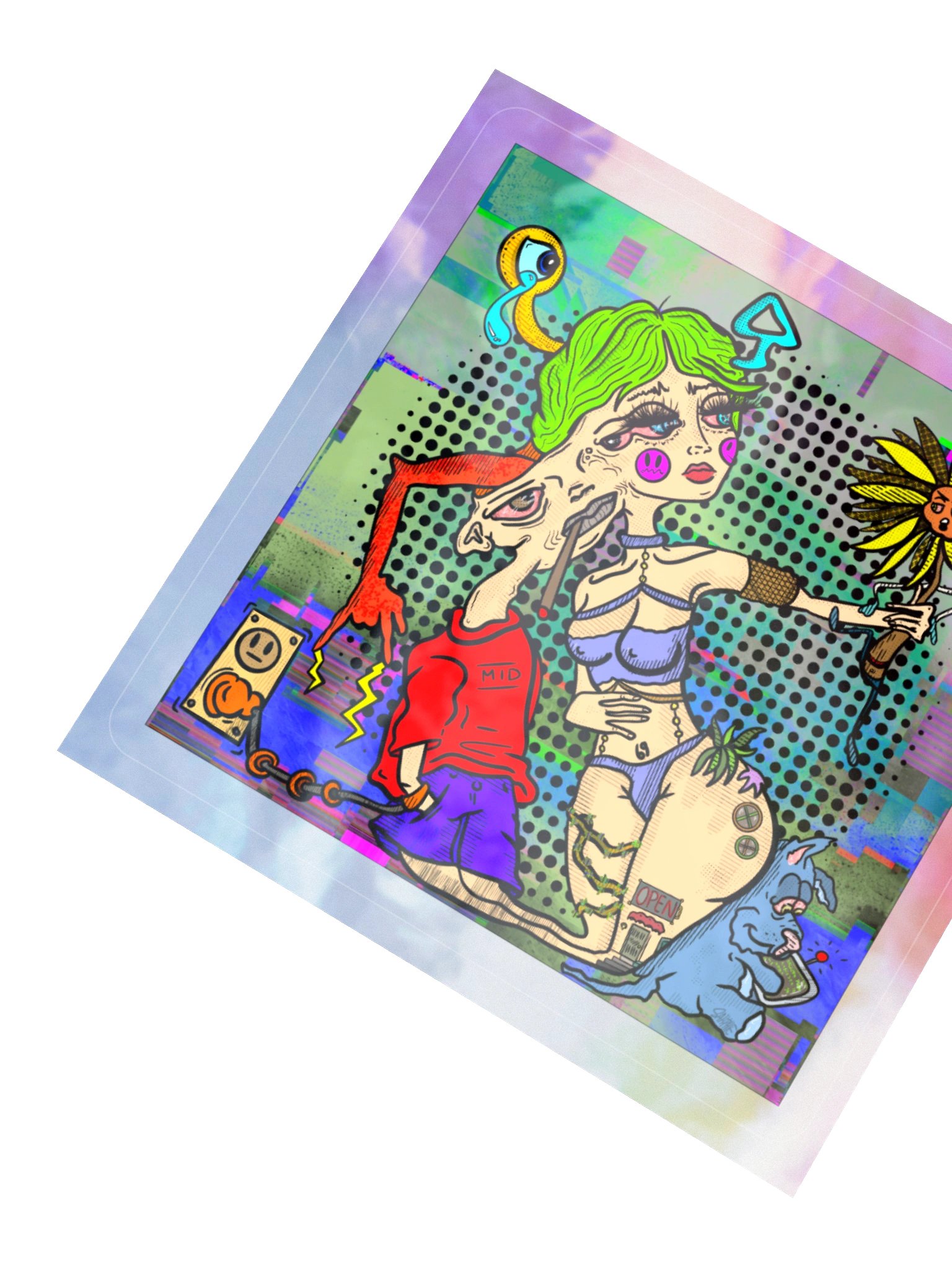 DONT LET GO Holo Sticker product image (5)