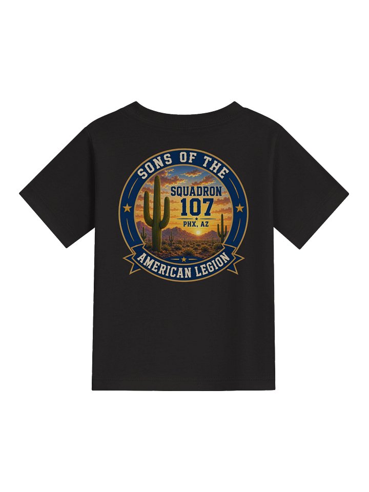 Sons of the Squadron 107 Desert Emblem Baby Tee product image (2)