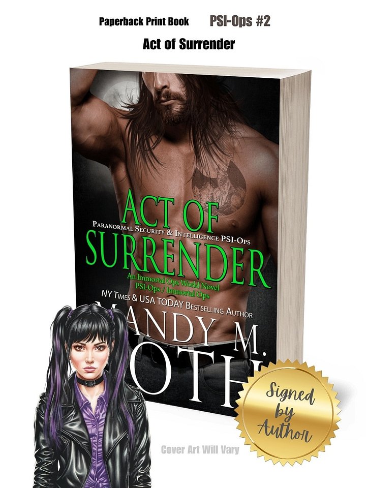 Act of Surrender Signed Paperback Print Book product image (1)