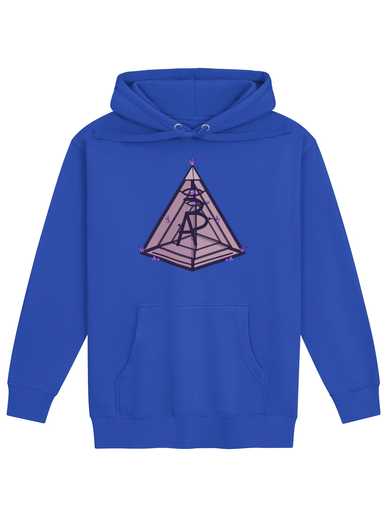 AP-3 7D Pyramid Hoodie — Blue product image (1)