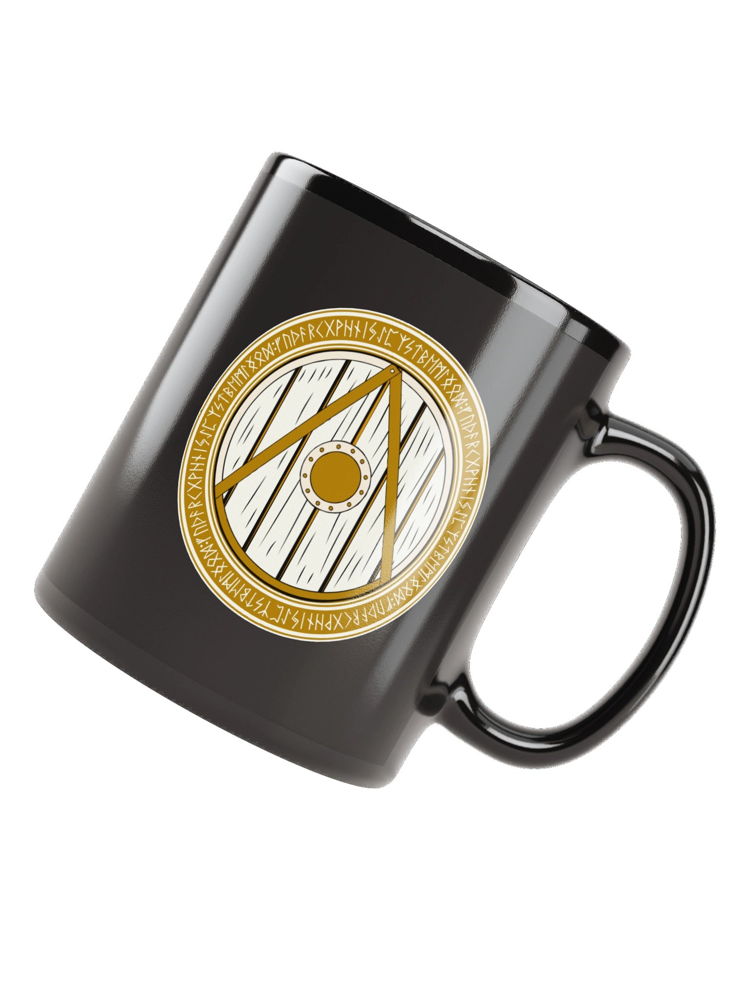 BLACK GOLDEN WORDS CERAMIC KRÚS product image (3)