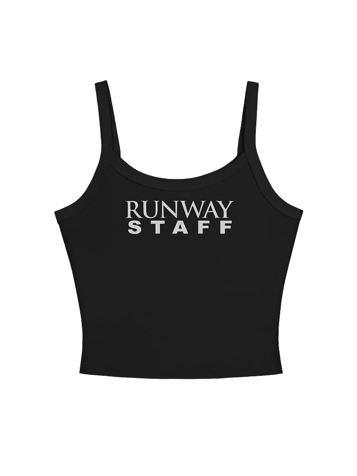 Runway Magazine × Runway Staff Crop Tank Top product image (1)