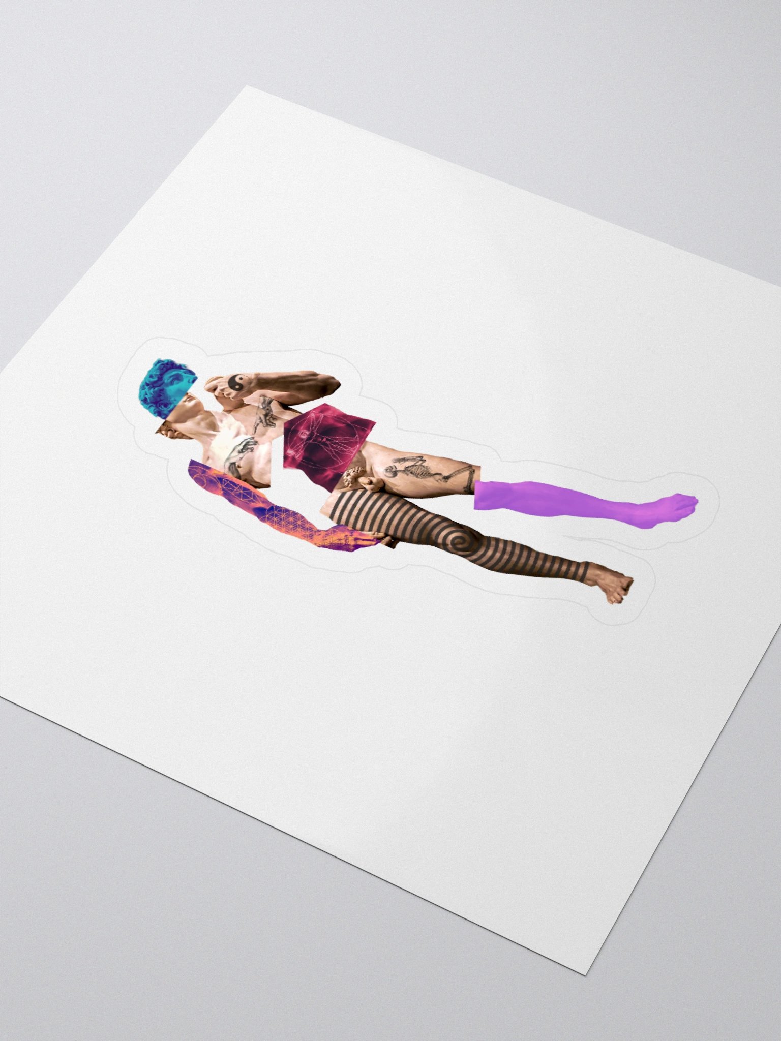 VaporWave David Sticker product image (3)