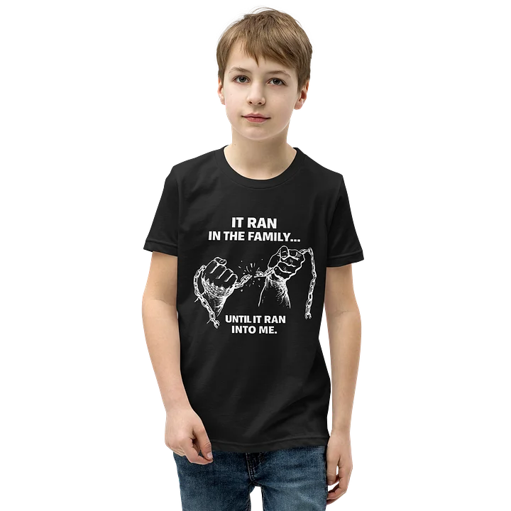 It Ran Into Me for kids Tee From The Generational Shift Collection Breaking cycles. Redefining legacy. product image (1)