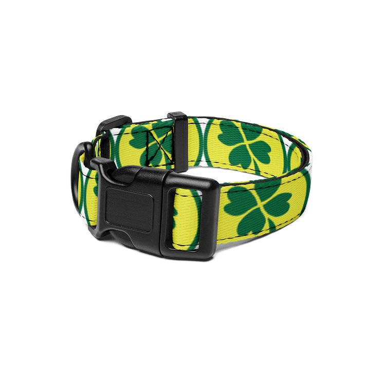 Lucky Clover Pet Collar product image (1)
