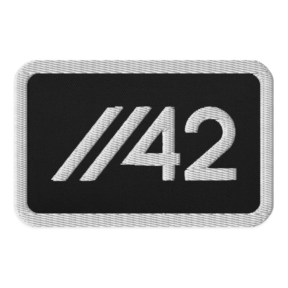 //42 Embroidered Patch product image (1)