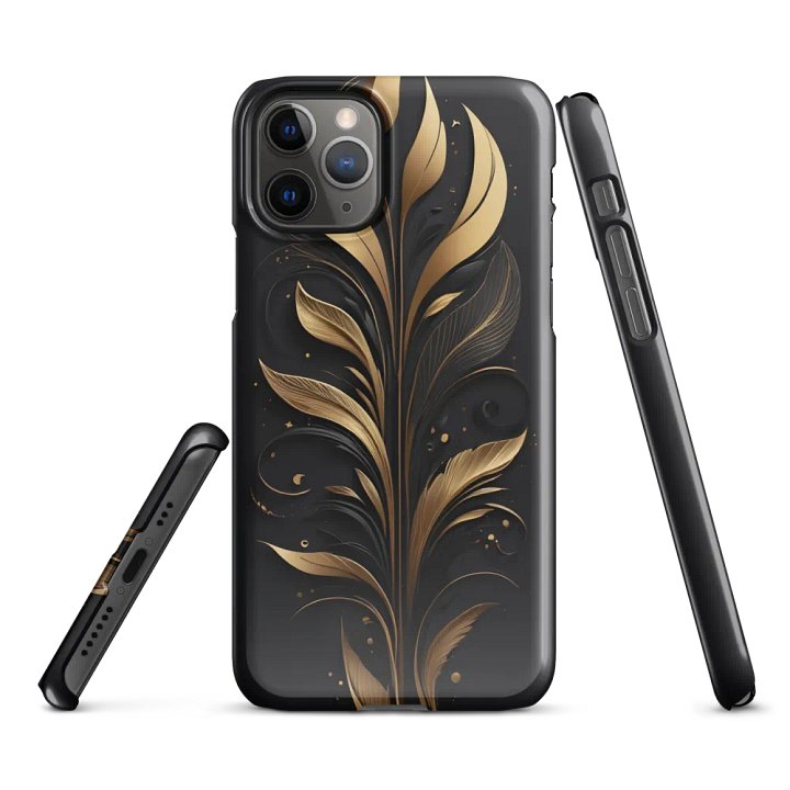 Snap Case for iPhone – The golden Leaves product image (3)