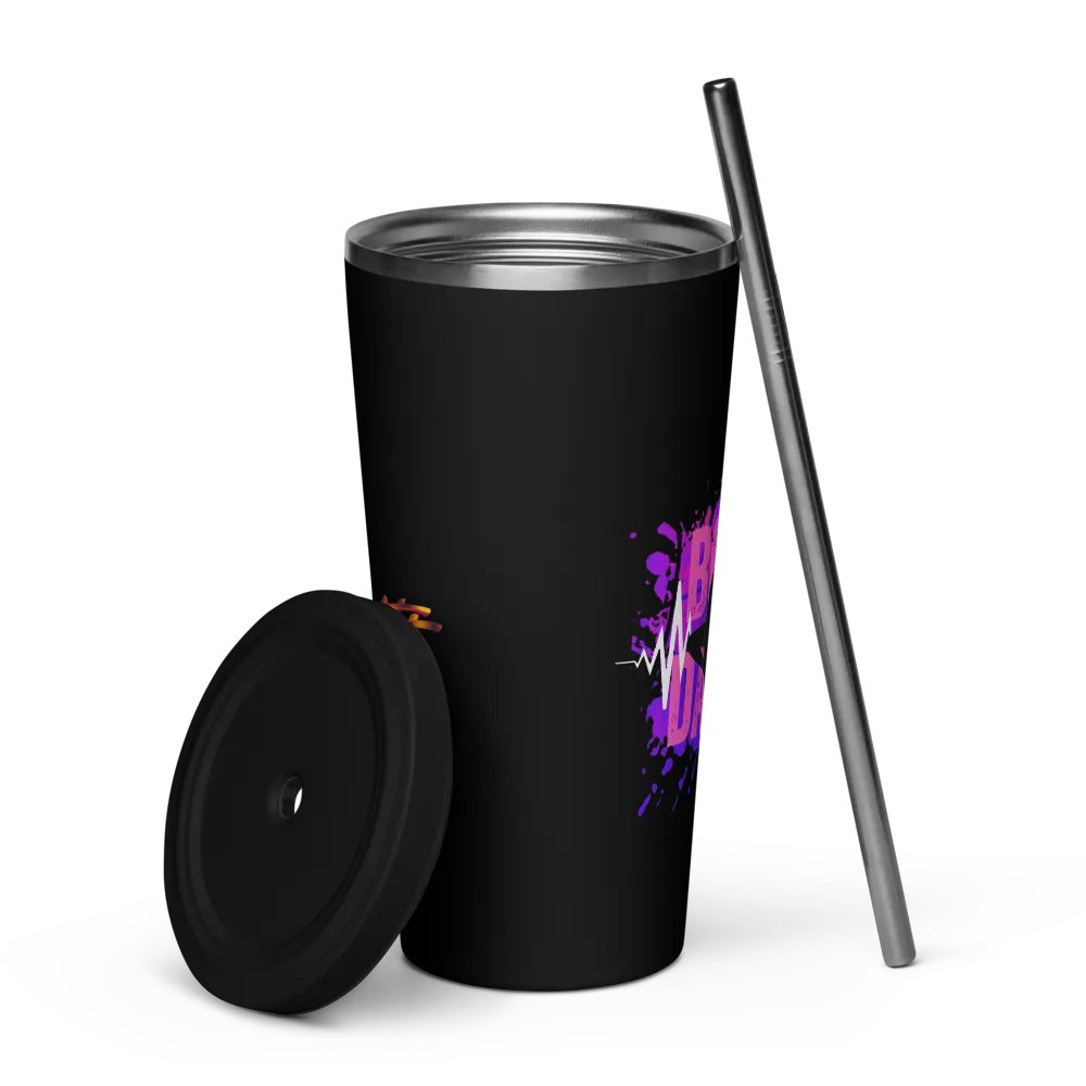 Create Greatness + Born to Dance Vibrant Beats Her Silhouette Insulated Tumbler product image (46)